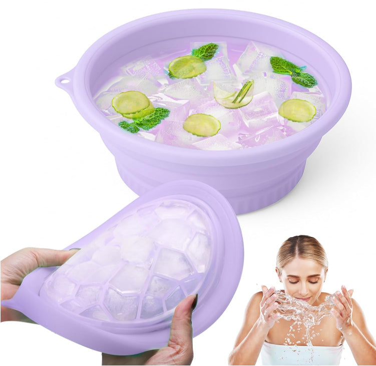 Foldable Silicone Ice Basin
