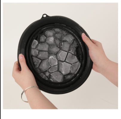 Foldable Silicone Ice Basin