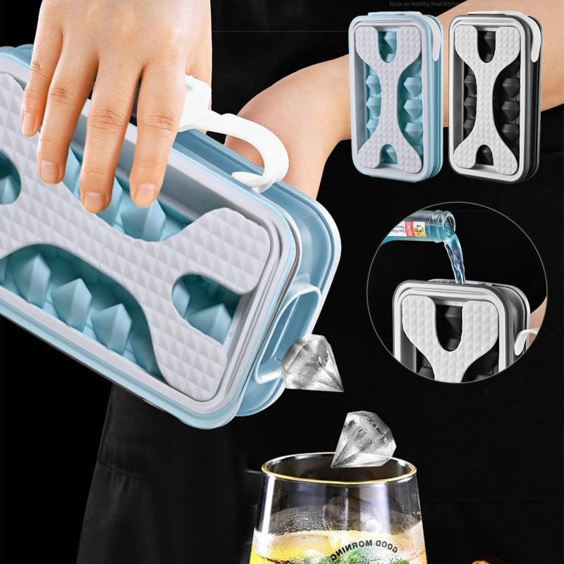2-in-1 Silicone Ice Ball Maker