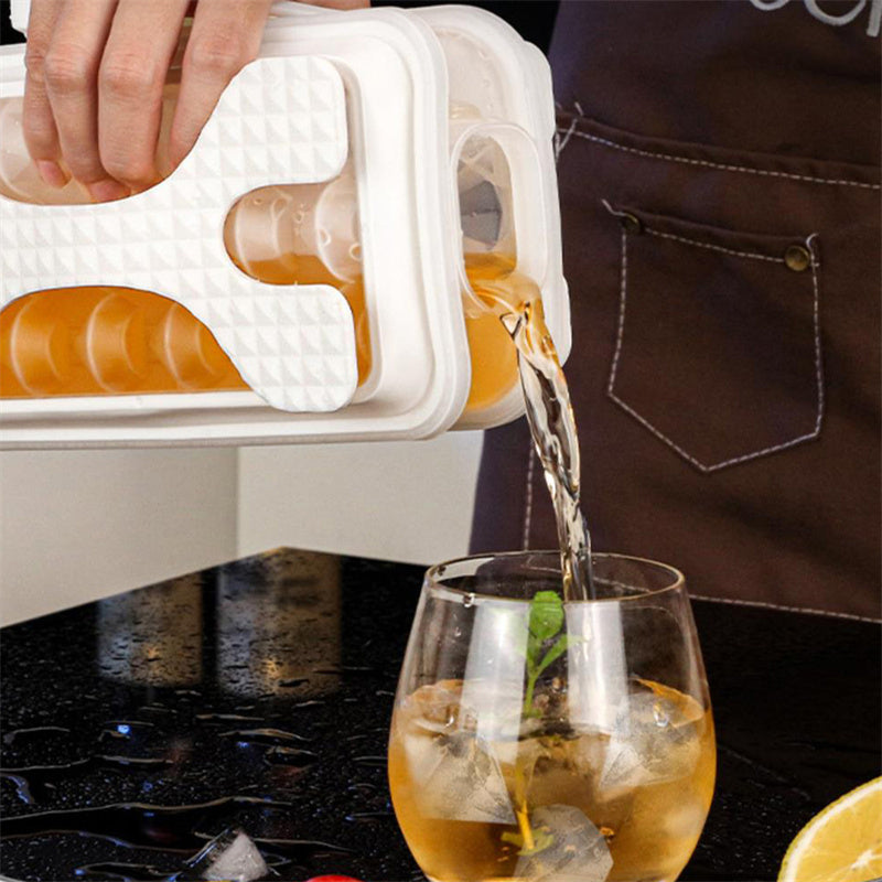 2-in-1 Silicone Ice Ball Maker
