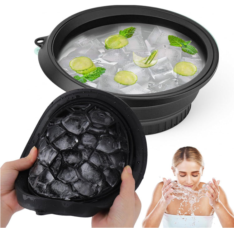 Foldable Silicone Ice Basin