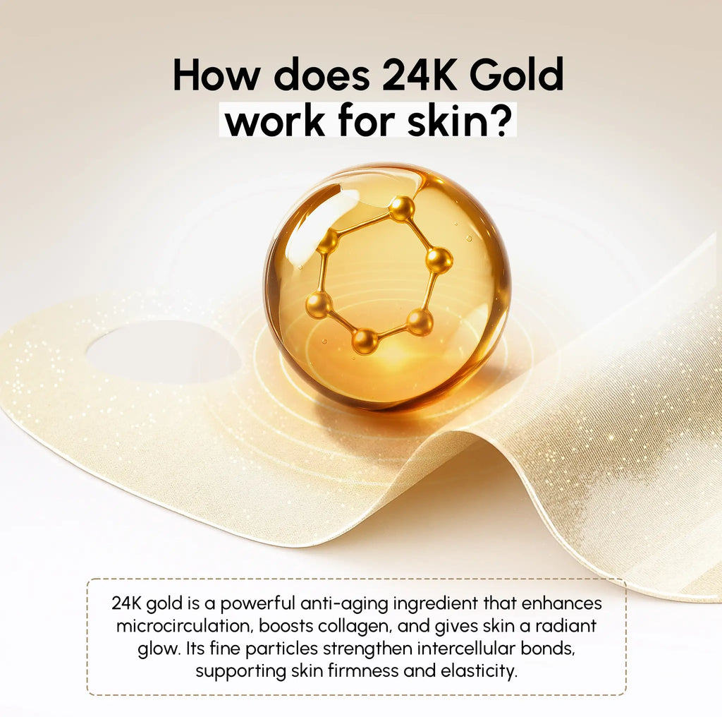 24K Gold Chin & Jawline Mask
