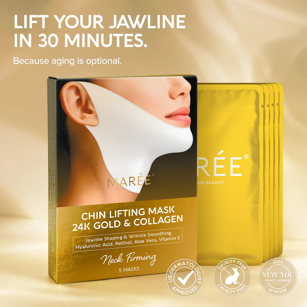 24K Gold Chin & Jawline Mask