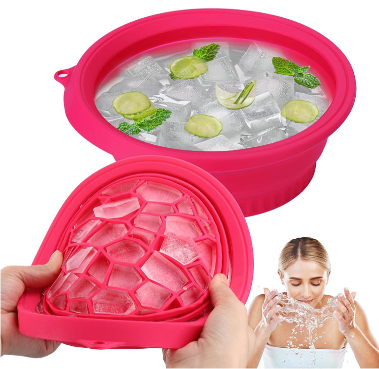 Foldable Silicone Ice Basin