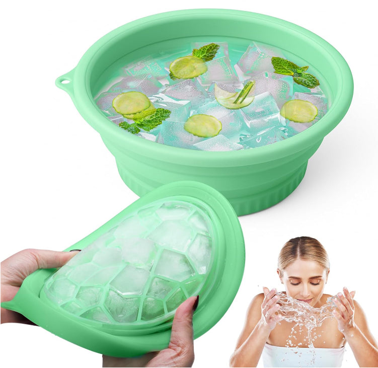 Foldable Silicone Ice Basin