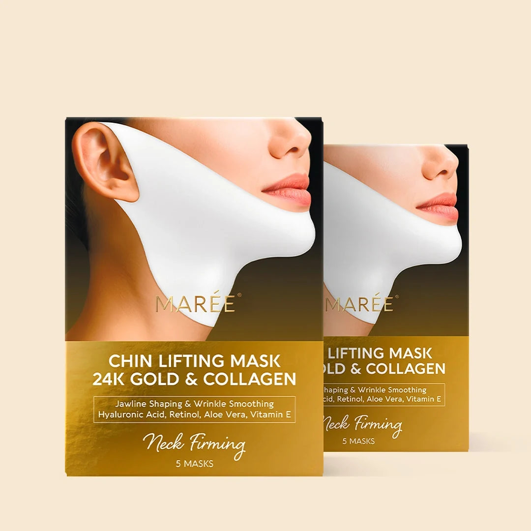 24K Gold Chin & Jawline Mask