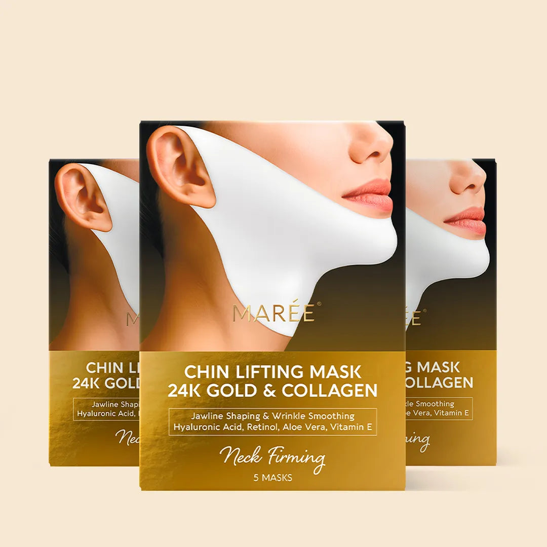 24K Gold Chin & Jawline Mask
