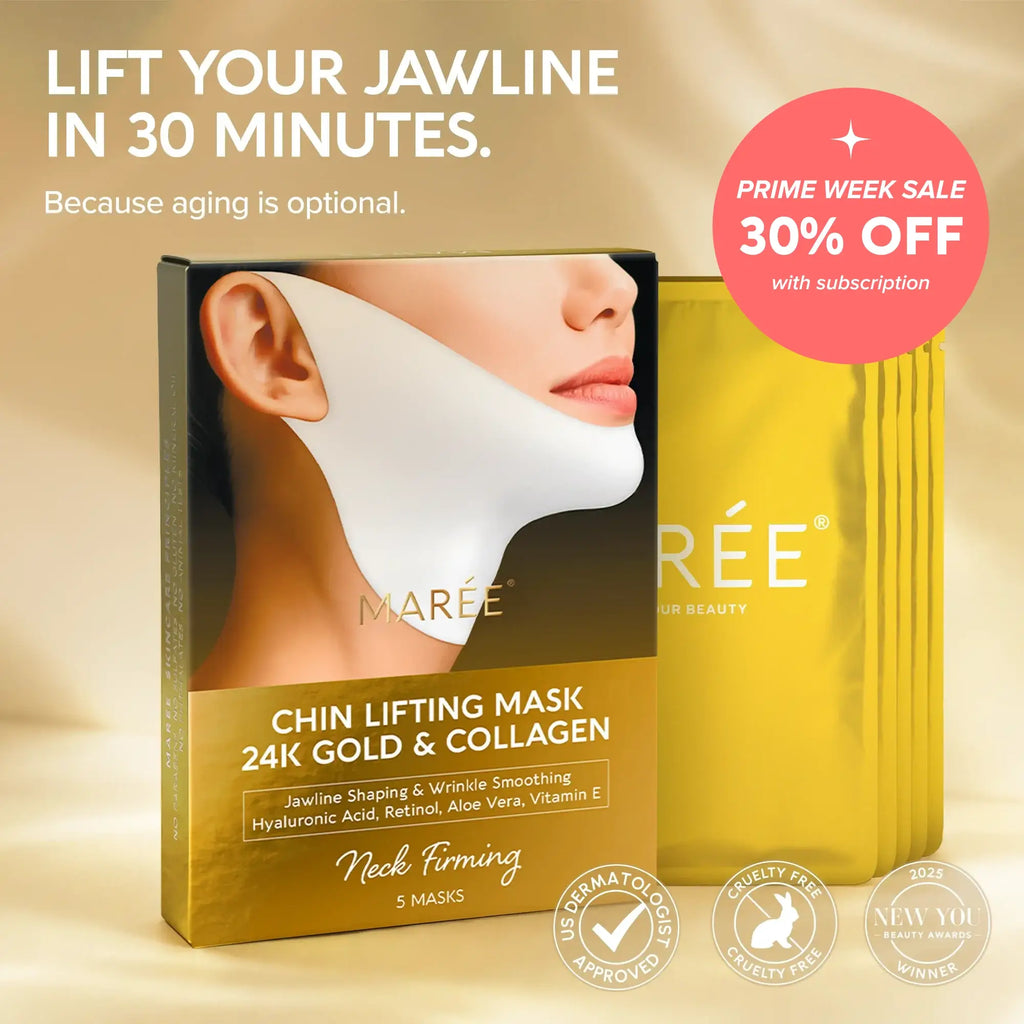 24K Gold Chin & Jawline Mask